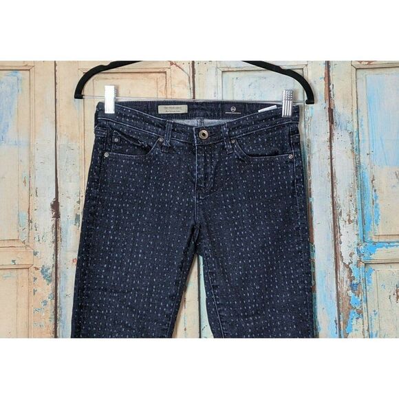 Adriano Goldschmied Womens Size 25R Blue Stevie Ankle Slim Straight Denim Jeans - Picture 3 of 8